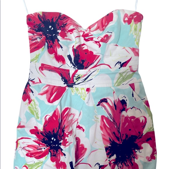 💕 Going south? Cute heart shape floral dress - Picture 2 of 6